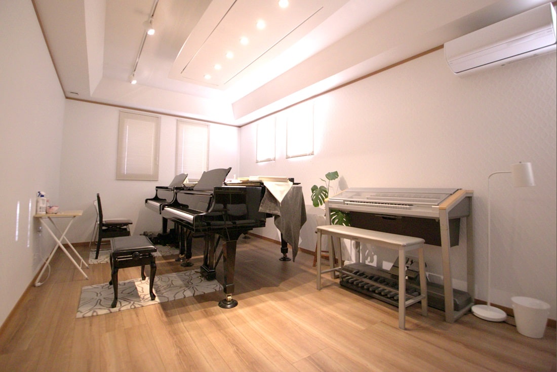 八千代市ピアノ教室Brioスタジオの設備