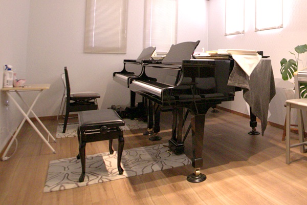 八千代市ピアノ教室２台のグランドピアノ